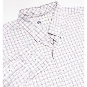 White Casual Button Down Shirt Lightweight Cotton